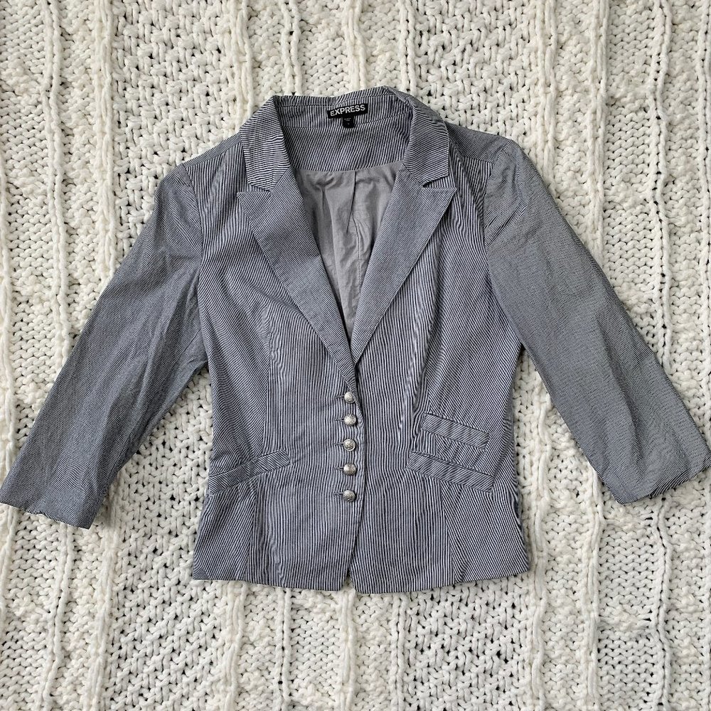Express Pin Stripe Blazer